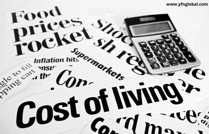 keywords and terms to indicate cost of living crisis taken from newspaper clippings
